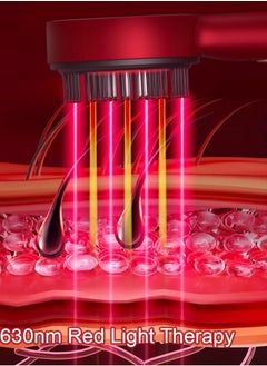MissTiara Upgrade 2 in 1 Hair Oil Applicator，Electric Hair Brushes for Hair Growth,Hair Oil Applicator Scalp Massager,IPX7 Waterproof Oil Dispenser for Hair  - Image 4