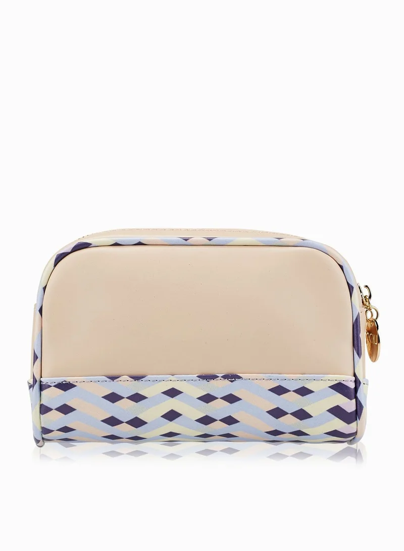 LYDC London Printed Cosmetic Bag