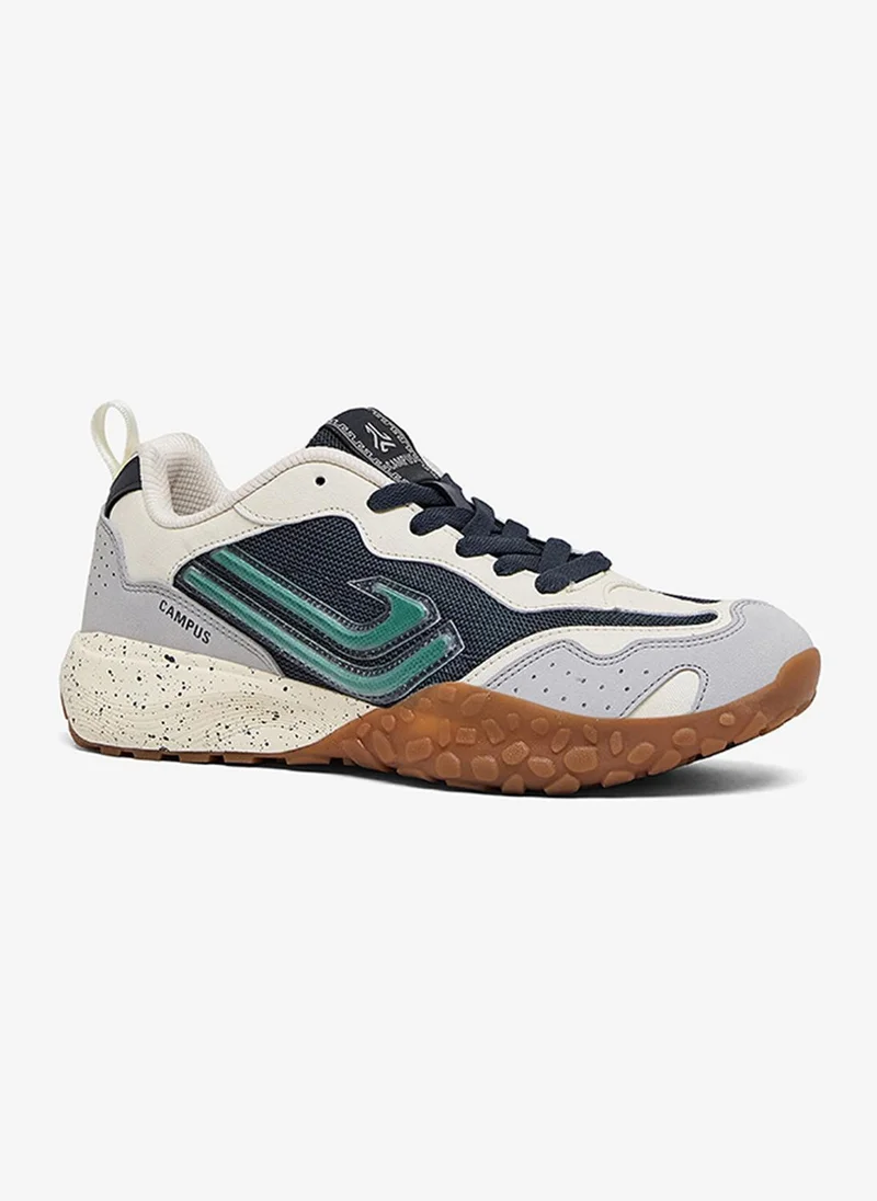 كامبس Men Eminet Marathon Cushion Lace-Up Sneakers-Grey