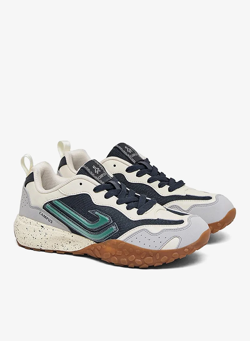 Campus EMINET Men Eminet Marathon Cushion Lace-Up Sneakers-Grey for Men | Best Price UAE