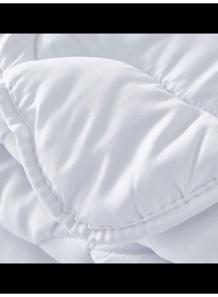 Kunzita Home Children's quilt with microfiber filling (95x145) with a 35x50 pillow - white - Image 3