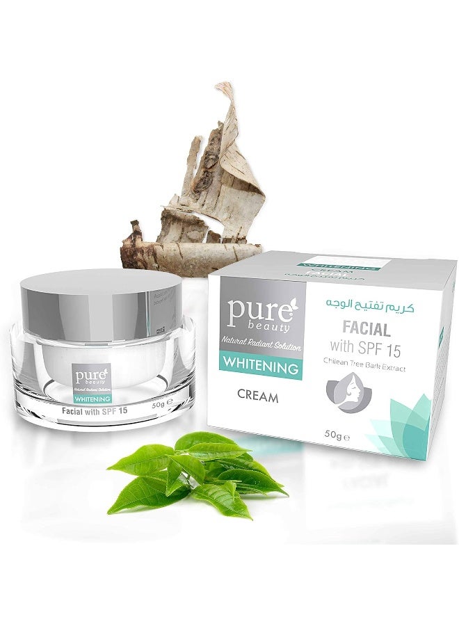 Pure Beauty - Whitening Facial Cream With Spf15-50G