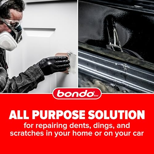 Bondo Body Filler, Original Formula for Fast, Easy Repair & Restoration for Your Vehicle, 00262, Filler 1.57 lb and Hardener 0.75 oz, 1 Can (OR-QT-ES) - Image 5