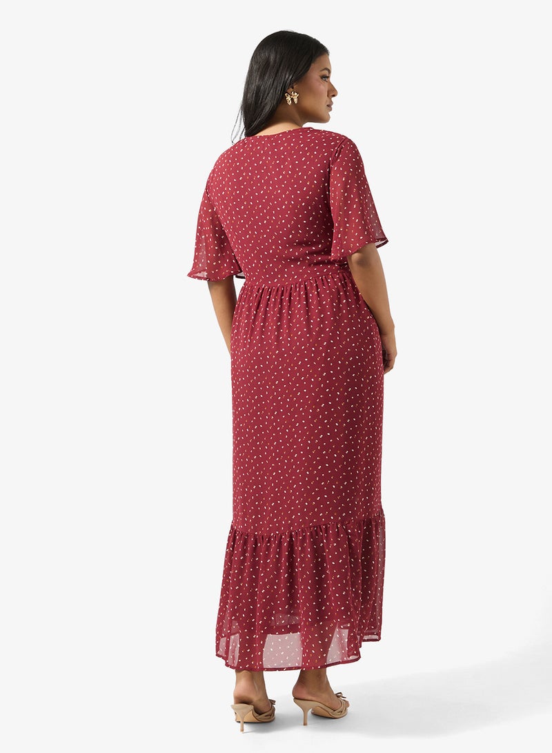 Ginger Plus Boho Embroidered A Line Dress - Image 5