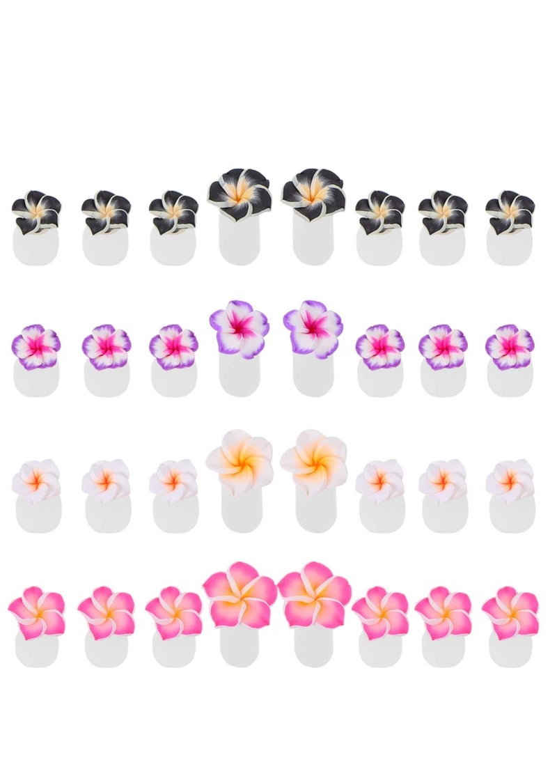 Zikra 32 pcs Silicone Toe Separators Flower Toe Spacers Reusable Pedicure Dividers Nail Art Manicure Polish Guards Pedicure DIY Tools for Home Salon - Image 1