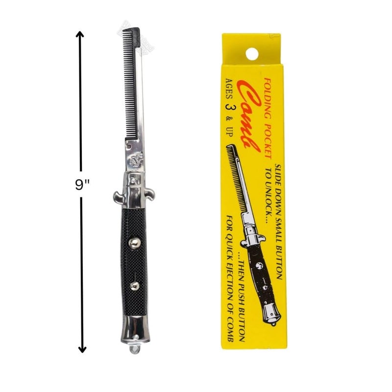 Rhode Island Novelty Switch Blade Comb - Image 2