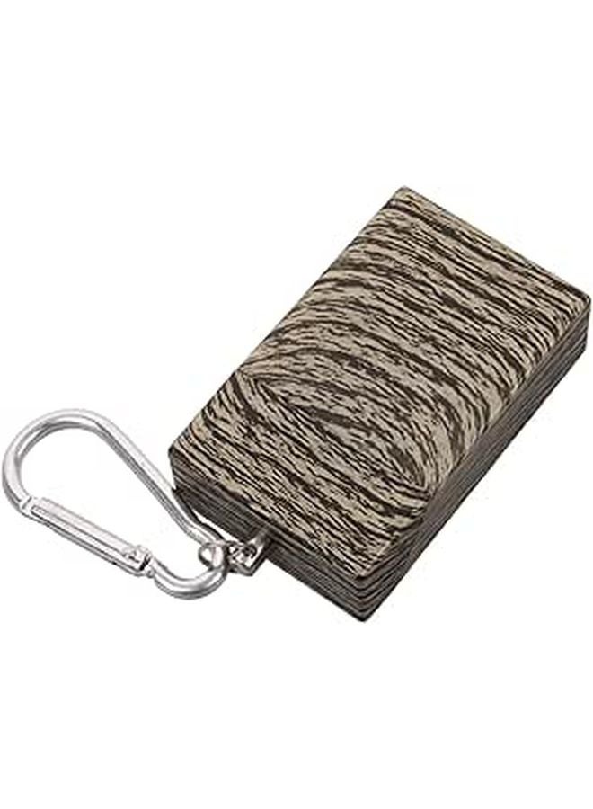 Portable Metal Ashtray Keychain Compact Travel Ash Container Easy Clean For Outdoor - Image 1