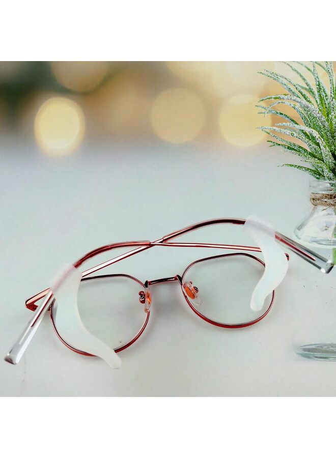 20Pairs Glasses Anti-slip Silicone Ear Clip, Glasses Holder, Sports Eyeglass Ear Grips, Safety Eyewear Retainers for Sunglasses Presbyopia Eyeglass - Image 2