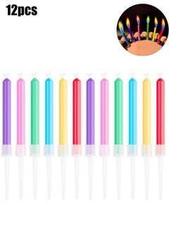 Birthday Cake Colorful Flame Candle Set, Colorful Flame Happy Birthday Candle, with Candle Holder,12pcs - pzsku/ZF600EDC834956E49B2B8Z/45/1741229980/fd547450-bf13-4ce1-91d8-71292b698b57