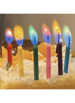 Birthday Cake Colorful Flame Candle Set, Colorful Flame Happy Birthday Candle, with Candle Holder,12pcs - pzsku/ZF600EDC834956E49B2B8Z/45/1741230056/ec58a64e-57ea-4fbe-b3c9-e3ddeaa4caef