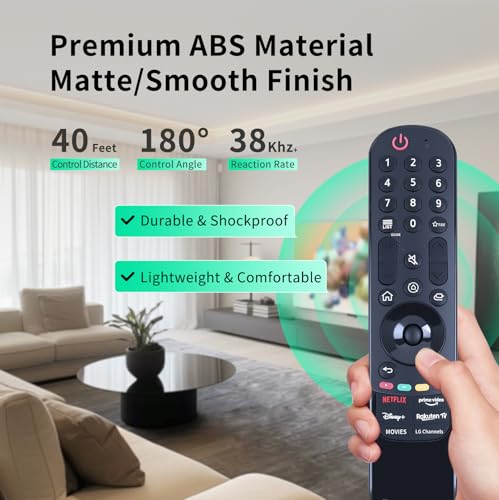 WDZP MR23GA Infrared Replace Remote Applicable for LG 2023 B3 C3 G3 Z3 OLED Smart TV OLED77G3PUA OLED77Z2PUA OLED83C3PUA OLED65B3PUA OLED55B3PUA OLED77C3PUA OLED48C3PUA OLED65C3PUA OLED65G3PUA OLED55C3PUA - Image 4