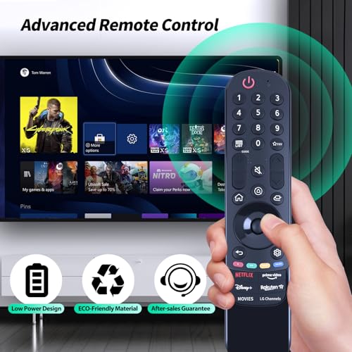 WDZP MR23GA Infrared Replace Remote Applicable for LG 2023 B3 C3 G3 Z3 OLED Smart TV OLED77G3PUA OLED77Z2PUA OLED83C3PUA OLED65B3PUA OLED55B3PUA OLED77C3PUA OLED48C3PUA OLED65C3PUA OLED65G3PUA OLED55C3PUA - Image 5