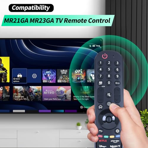 WDZP MR23GA Infrared Replace Remote Applicable for LG 2023 B3 C3 G3 Z3 OLED Smart TV OLED77G3PUA OLED77Z2PUA OLED83C3PUA OLED65B3PUA OLED55B3PUA OLED77C3PUA OLED48C3PUA OLED65C3PUA OLED65G3PUA OLED55C3PUA - Image 2