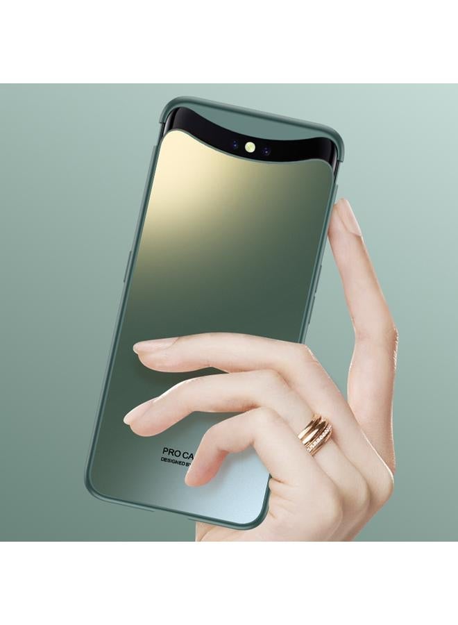 جي كي كي جراب هاتف OPPO Find X AG Craft Skin Feel Magnetic Combination Full Coverage - Image 2