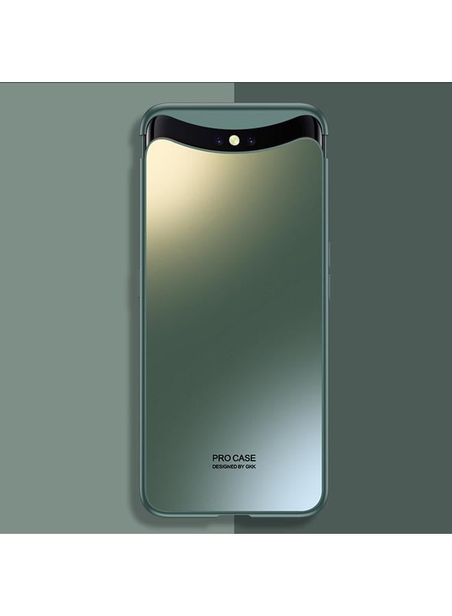 جي كي كي جراب هاتف OPPO Find X AG Craft Skin Feel Magnetic Combination Full Coverage - Image 1