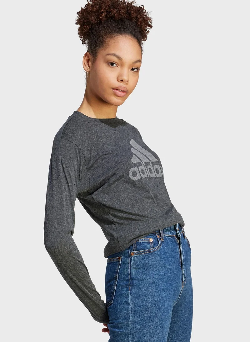 Adidas Future Icons Winners 3 Long-Sleeve Top
