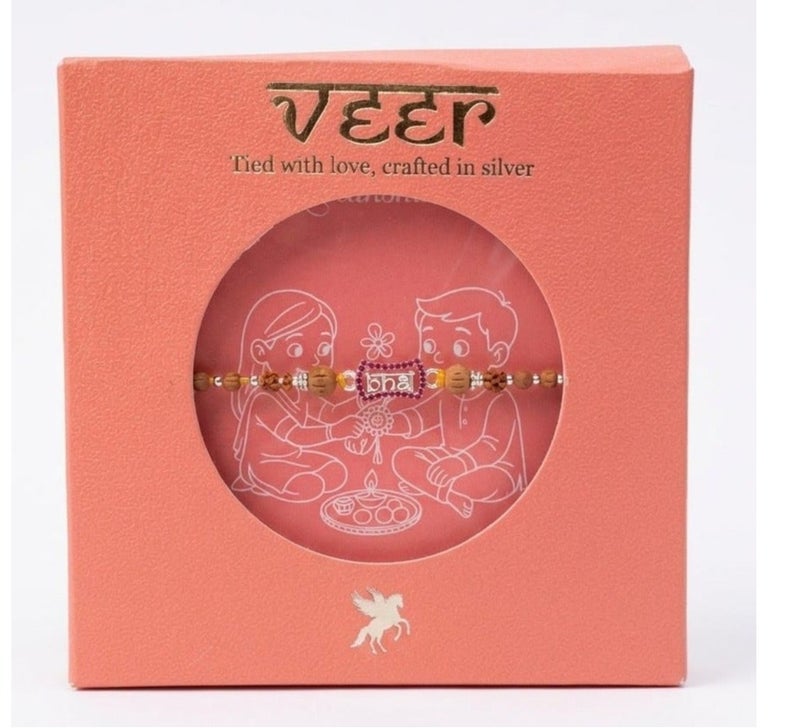 SILVER RAKHI 999 KHUSHBOO JEWELES