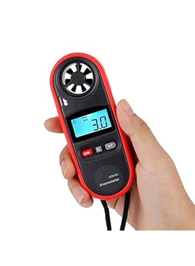 HEEPDD GT8163 Handheld Digital Anemometer Wind Speed Meter LCD Display Portable - Image 1
