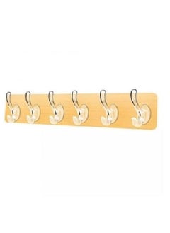 Generic A Magic Hanger Adhesive With 6 Hook Gold Color 1 Piece  - Image 4