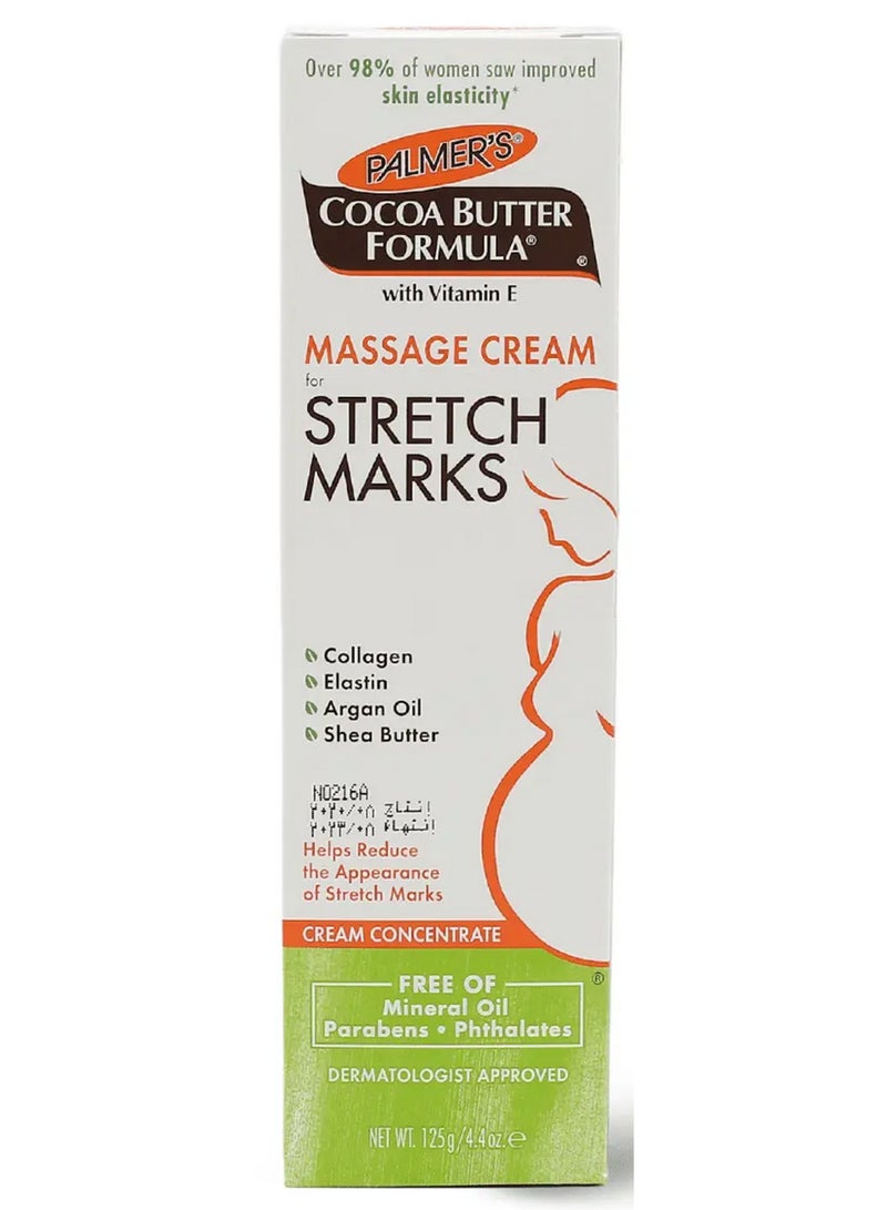 بالمرز كريم تدليك بتركيبة زبدة الكاكاو مع فيتامين E لعلاج علامات التمدد 125 جرام - Image 1