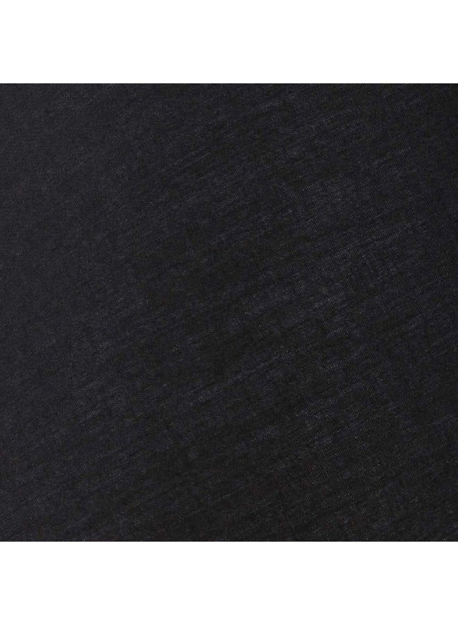 ALUCSET Small Lamp Shade, Barrel Fabric Lampshade for Table Lamp and Floor Light, 6x10x7.5 inch, Natural Linen Hand Crafted, Spider (Black) - Image 4