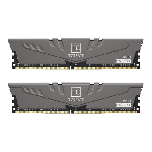 TEAMGROUP T-Create Expert overclocking 10L DDR4 16GB Kit (2 x 8GB) 3600MHz (PC4 28800) CL18 Desktop Memory Module Ram - TTCED416G3600HC18JDC01 - Image 1