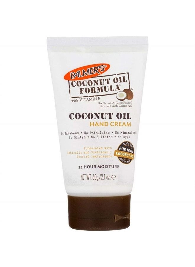 PALMER'S - Palmers Coconut/Oil Hand Cream 2.1 Oz,Pack of 3 - Image 1