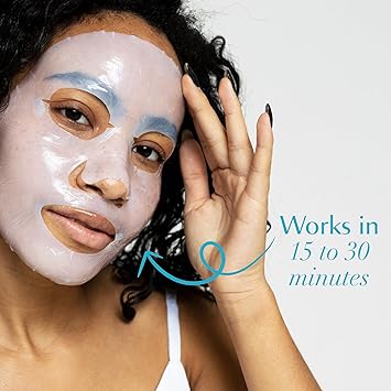 Talika Bio Enzymes Hydrating Mask Moisturizing Soothing Face Mask Biocellulose Instant Glow Mask Second Skin Effect Beauty Sheet Mask 20g - Image 5
