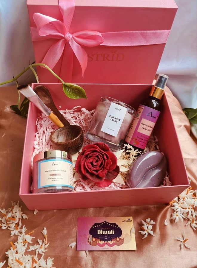 Astrid Aromatherapy Self-Care Festive Glow Gift Box by Astrid | Handmade Gifting | Hand made candles, Face and Body care " - Image 1