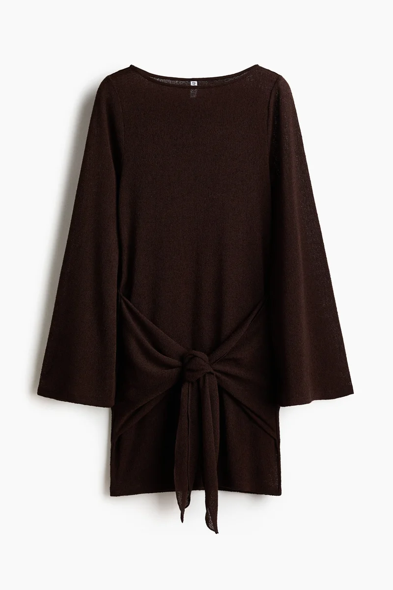 H&M Tie-detail dress