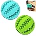 Sunglow 2 Pack Dog Toy Ball Nontoxic Bite Resistant Teething Toys for SmallMediumLarge Dog and Puppy Cat Dog Pet Food Treat Feeder Chew Tooth Cleaning Exercise Game IQ Training - Image 3