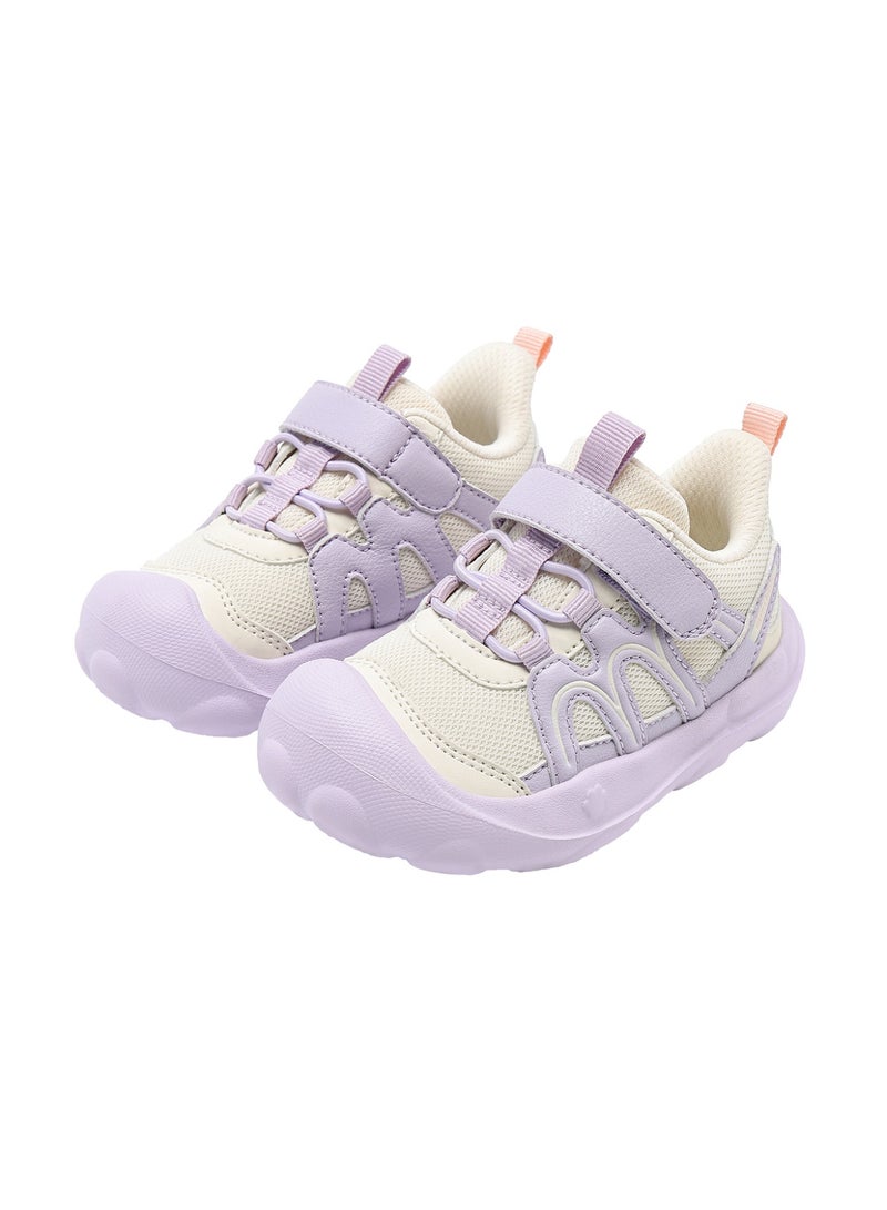 mini bala Unisex Lightweight Running Shoes, Adjustable Hook-and-Loop Strap, Breathable Mesh Upper, Cushioned Sole, Non-Slip Outsole, Perfect for Outdoor Sports & Daily Wear Athletic Sneakers - Image 4