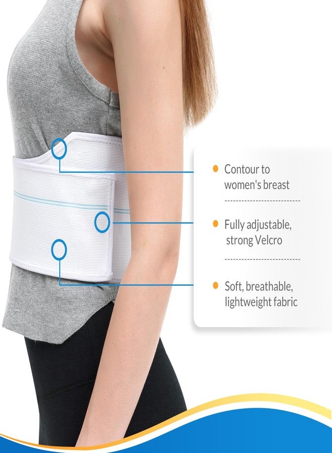 Pauline Chest Binder Women White M - Image 5