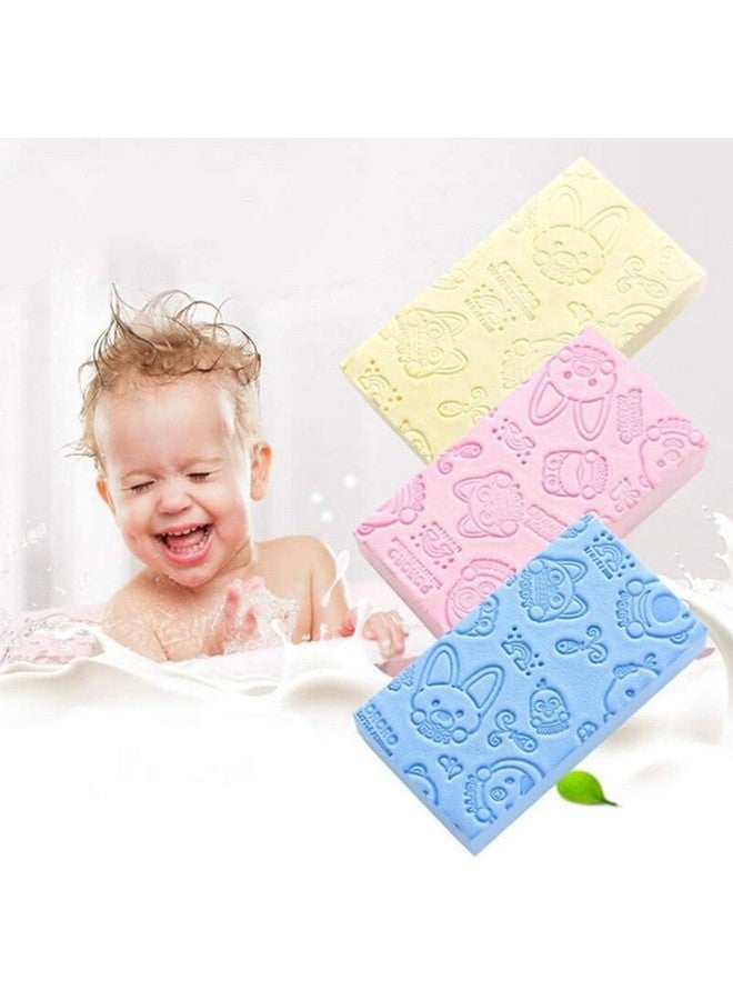 Onward Bath Scrubber Sponge for kids - gental cleaning and dead skin remover Perfect for Men and Women Pack Of 2 (Multicolored) - Image 5