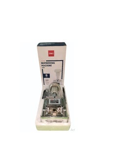 Deli Deli 7506 Numbering Machine Very clear number marking with integrated ink pad  - Image 4