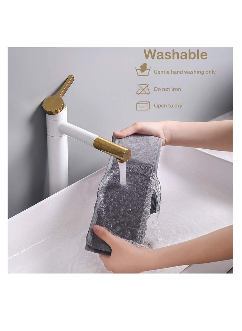 ECVV 4 Pcs Underwear Storage Organizer Divider, Foldable Storage Boxes Cabinet Closet Organizers for Clothes, Bras, Lingerie, Socks, Undies, (Gray) - Image 5