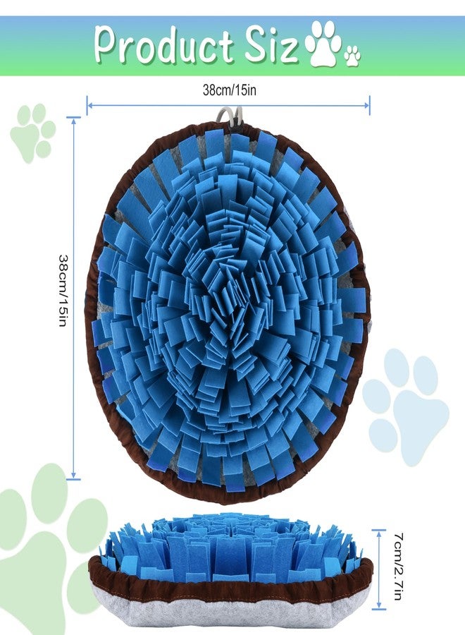DiDiBirDi 2-Pack Snuffle Mat for Dogs, Adjustable Size Encourages Natural Foraging Skills for Cat and Rabbit or Other Pet - Image 3