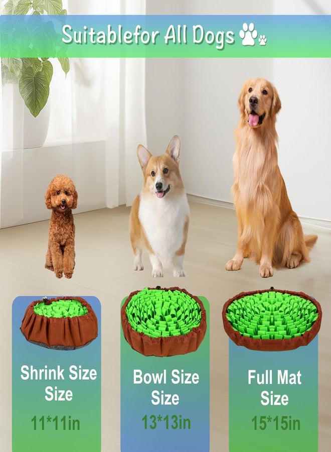 DiDiBirDi 2-Pack Snuffle Mat for Dogs, Adjustable Size Encourages Natural Foraging Skills for Cat and Rabbit or Other Pet - Image 5