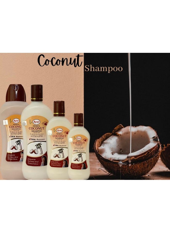 Ayur Herbal, Coconut Shampoo (1000 Ml)  - Image 3