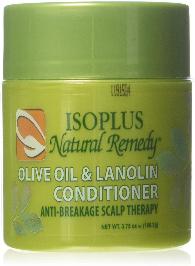 Isoplus Natural Remedy Olive Oil & Lanolin Contitioner, 4 oz (Pack of 6)