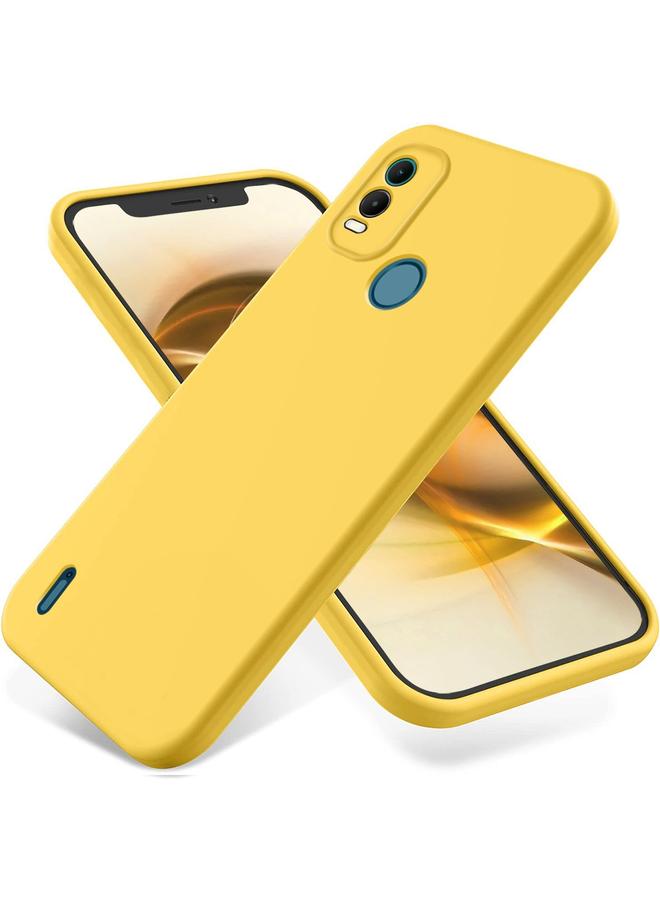 erorex Case For Nokia C21 Plus Pure Color Liquid Silicone Shockproof Phone Case - Image 1