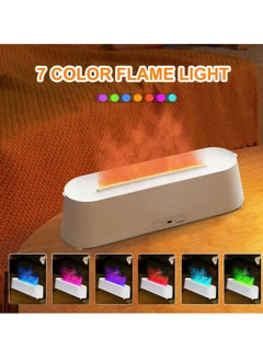 بيوينتي 300ML Essential Oil Diffuser, Flame Aromatherapy Diffuser, Aroma Air Diffuser With Remote Control, 7 Colors LED Light Scented Oil Diffuser, Ultrasonic Cool Mist Diffuser Air Humidifier  - Image 5