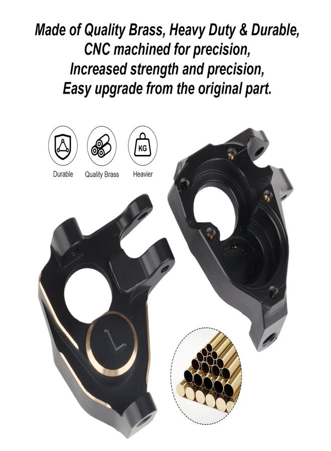 HobbyPark Brass Steering Knuckle Counterweights Weights (100g) for Vanquish VP VS4-10 1/10 RC Crawler F10 Portal Axle Phoenix LCG VRD Carbon Kit Lower COG Upgrades Parts - Image 3