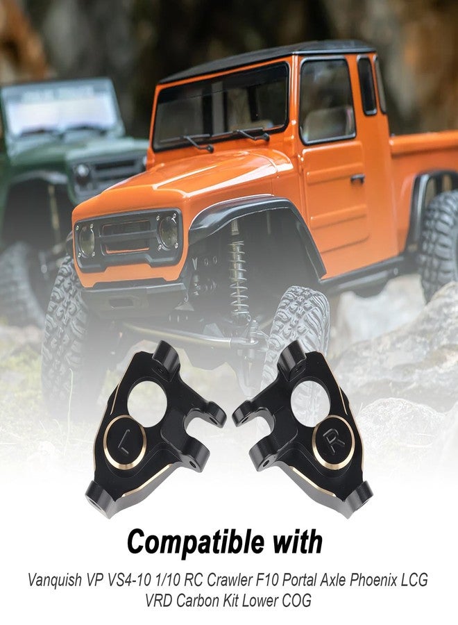 HobbyPark Brass Steering Knuckle Counterweights Weights (100g) for Vanquish VP VS4-10 1/10 RC Crawler F10 Portal Axle Phoenix LCG VRD Carbon Kit Lower COG Upgrades Parts - Image 4