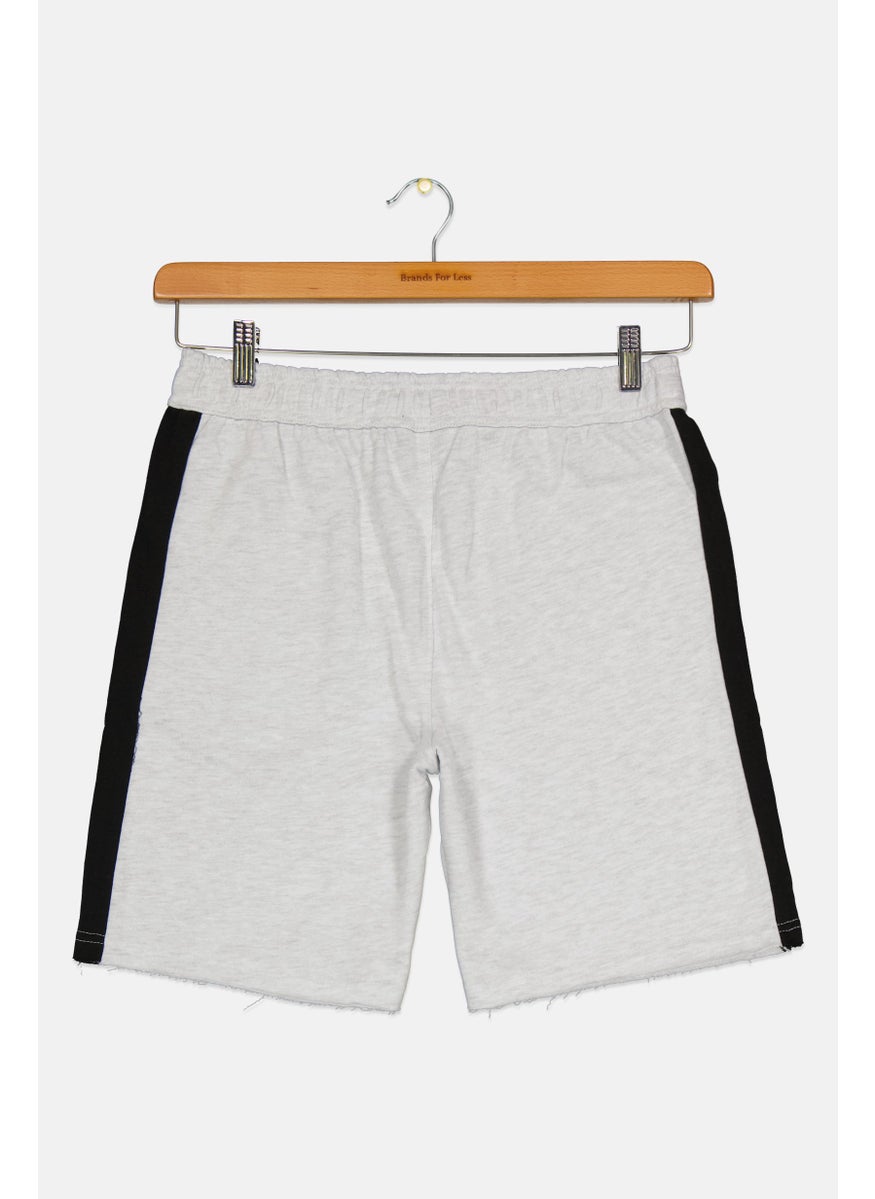 Nike Nike x NBA Kids Boy Brooklyn Nets Basketball Shorts, Grey  - Image 2