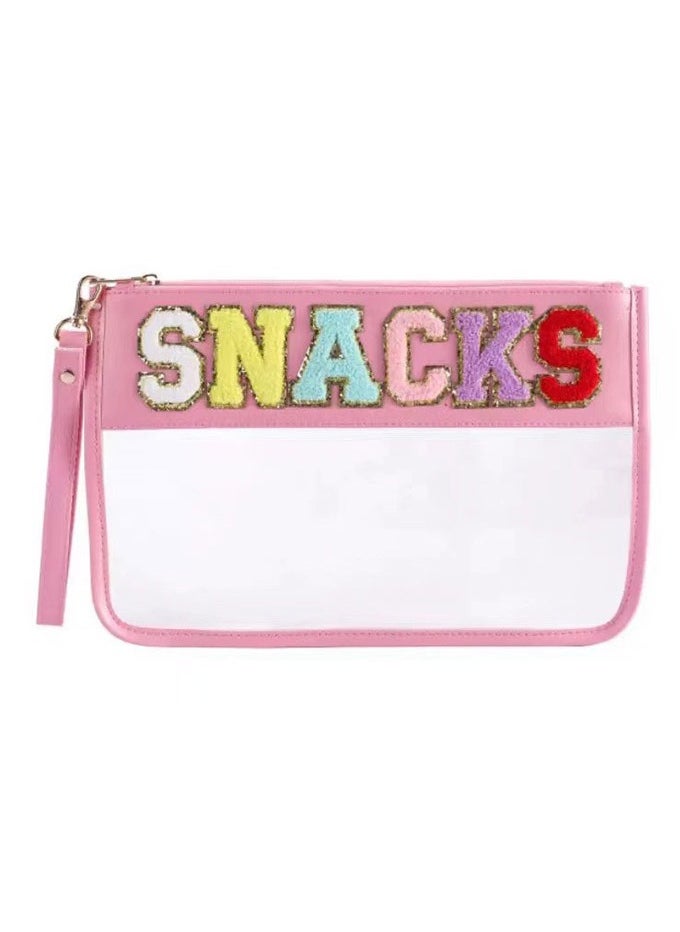 Large Capacity Clear Waterproof Makeup Bag, Travel Cosmetic Bag for Women and Girls