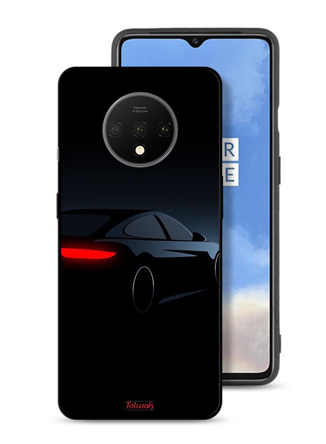 Tolwak OnePlus 7T Protective Case Cover Dark Car - Image 1