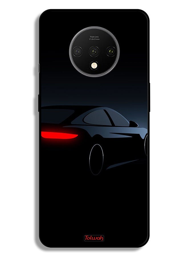 Tolwak OnePlus 7T Protective Case Cover Dark Car - Image 2