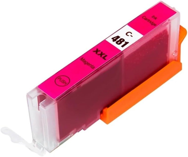 Compatible Ink Cartridge PGI-480 CLI-481 PGI-480XXL CLI-481XXL for TS704 TR7540 TR8540 TS6140 TS6340 TS9540 TS8140 TS8340 Printers(PGI481 M 1PC)