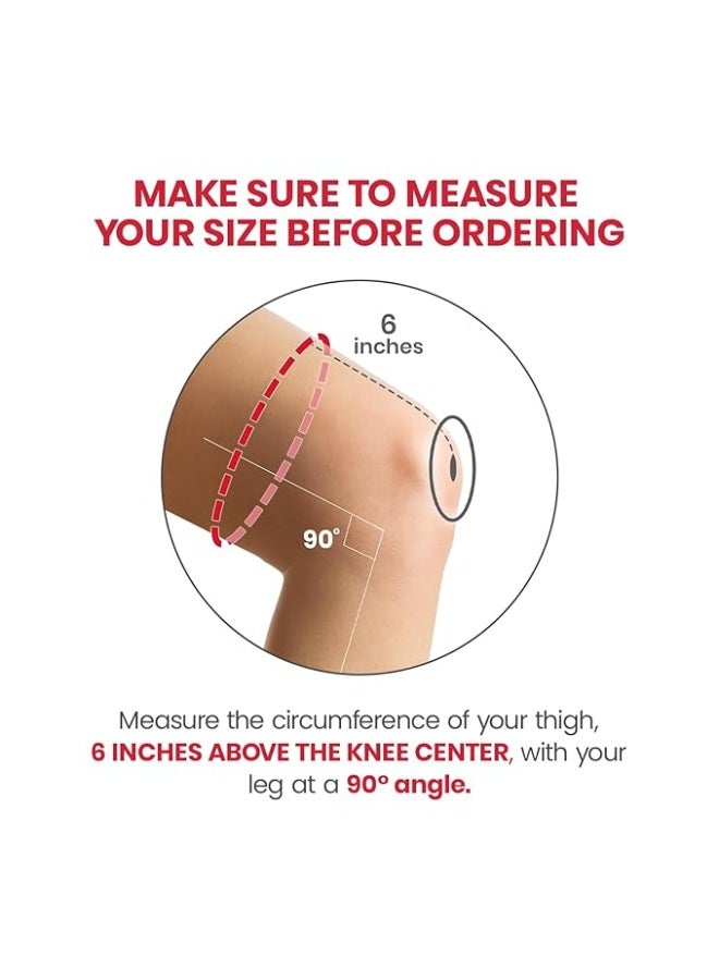AGEasy Antara Hinged Knee Braces for Osteoarthritis | Knee Brace for Men & Women | Knee Caps for Pain Relief | Breathable Knee Brace with Side Hinges | Knee Support for Joint Pain & Injury Recovery - Image 2